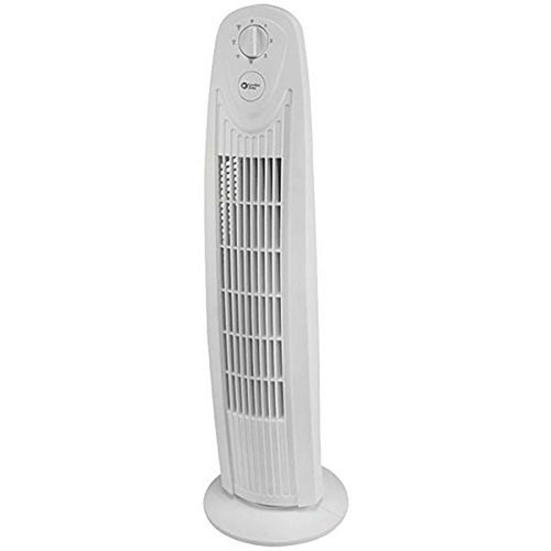 ComfortZone 3 Speed Electric 29" High Velocity Oscillating Tower Fan